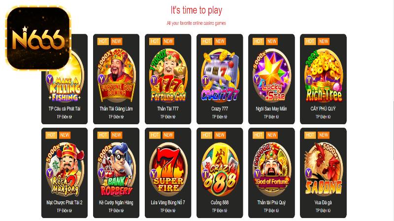 Top mẹo chơi game thú vị cùng Nổ hũ N666